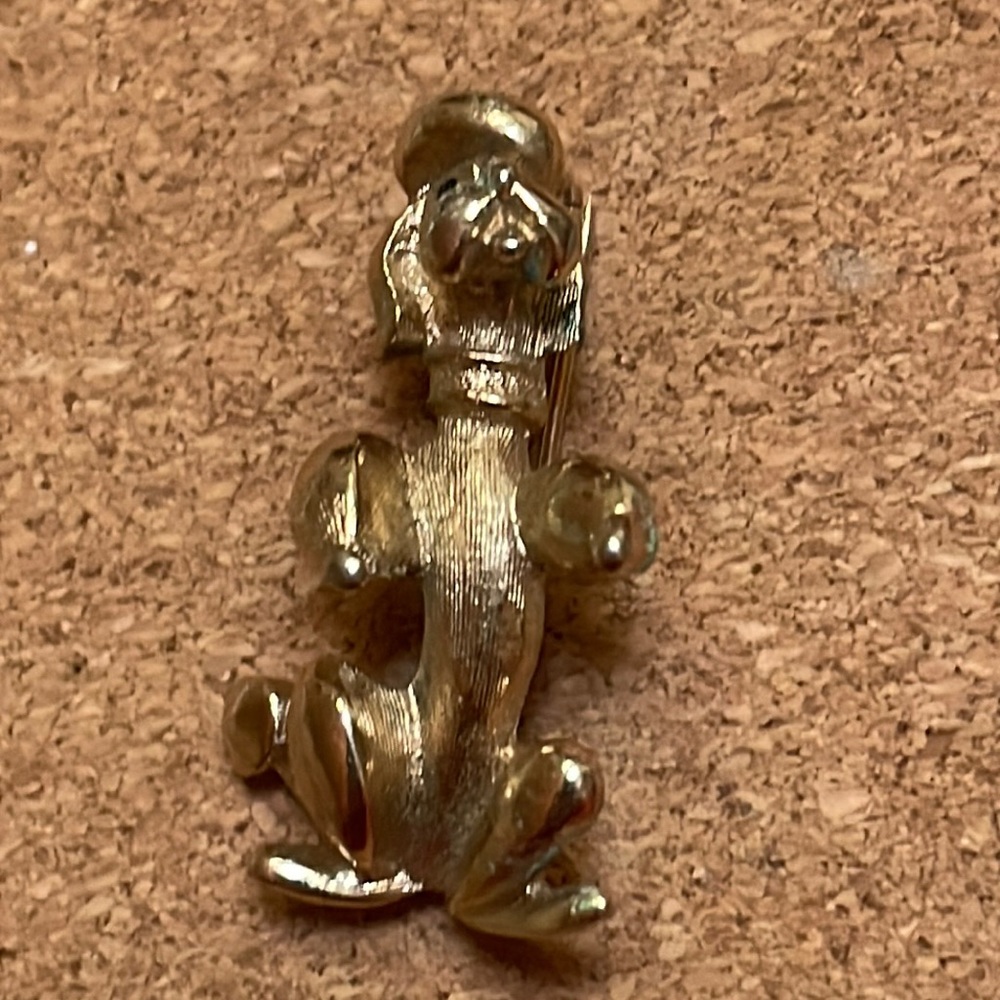 1966 Sarah Coventry poodle pin, brooch